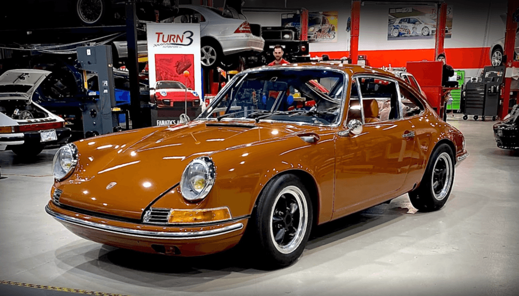 Brown Porsche 912