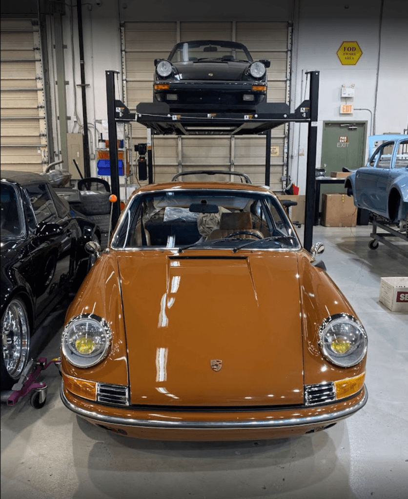 Ceramic Coating Brown Porsche 912