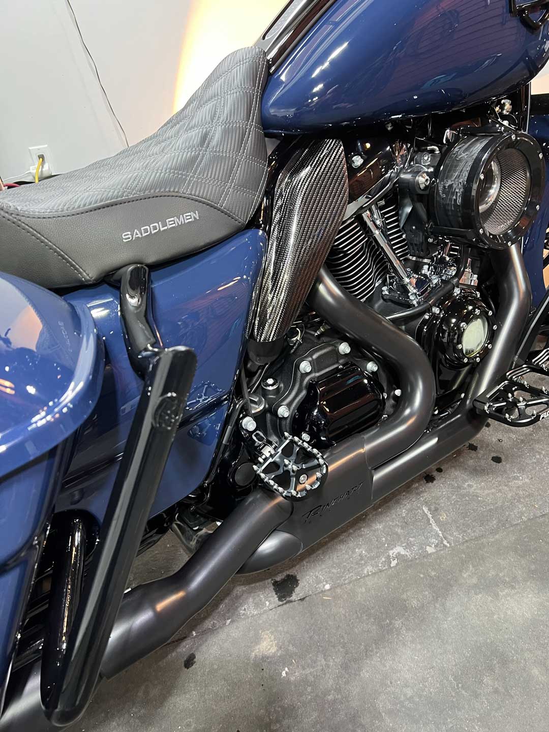Motorcycle Graphene Ceramic Coating on Engine